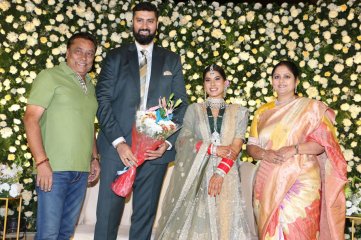 Celebs at Jayasudha Kapoor Elder Son Nihar Wedding Reception